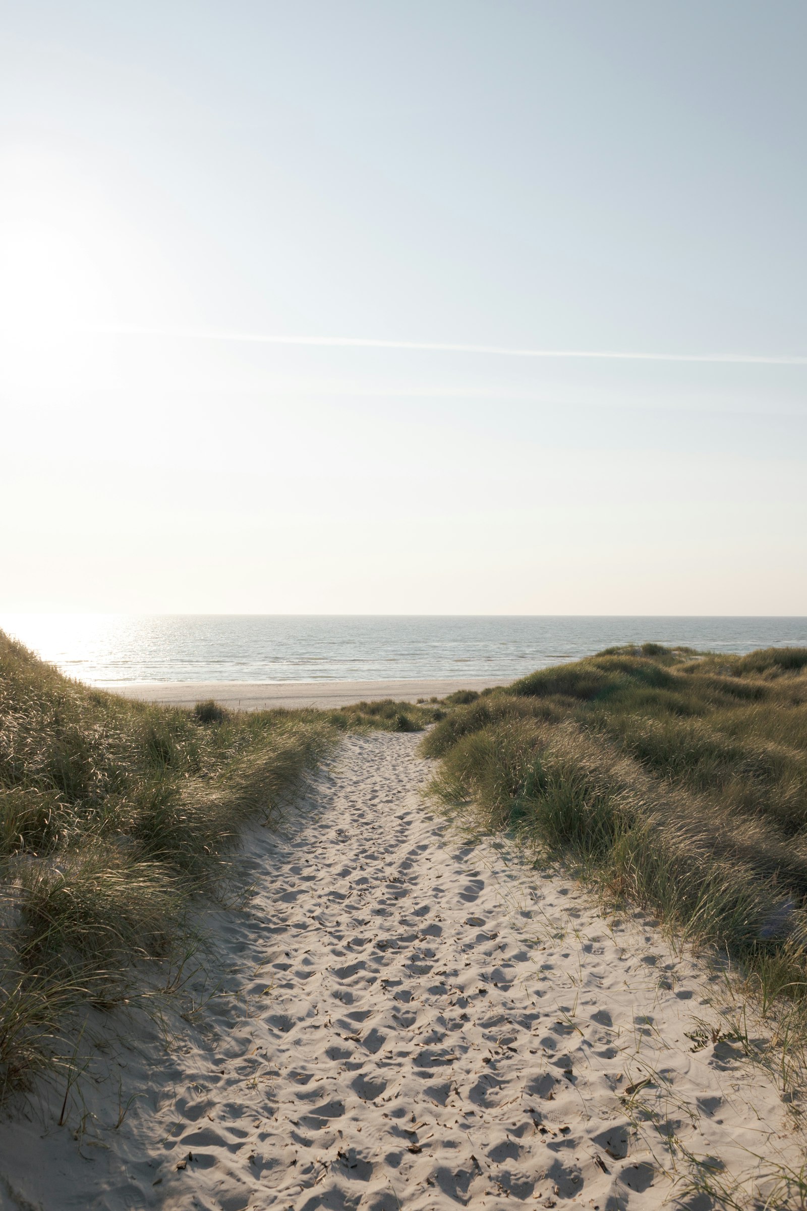 K&uuml;ste in D&auml;nemark mit D&uuml;nen