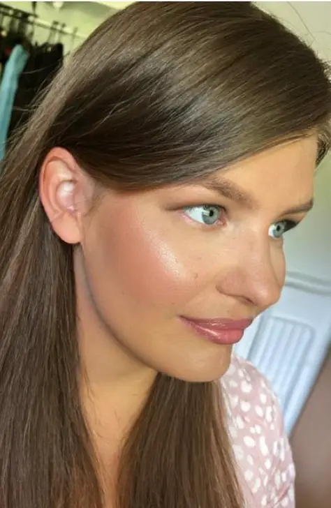 Braut nach dem Styling von Mariell Beauty